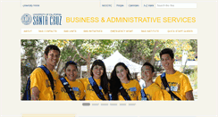 Desktop Screenshot of bas.ucsc.edu