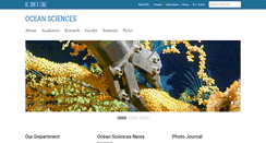 Desktop Screenshot of oceansci.ucsc.edu