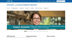 Desktop Screenshot of eeb.ucsc.edu