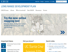 Tablet Screenshot of lrdp.ucsc.edu