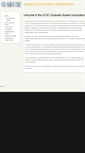 Mobile Screenshot of gsa.ucsc.edu