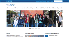 Desktop Screenshot of calteach.ucsc.edu