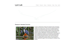 Desktop Screenshot of lyon.eeb.ucsc.edu