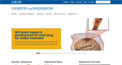 Desktop Screenshot of chemistry.ucsc.edu