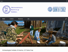 Tablet Screenshot of aia-society.ucsc.edu