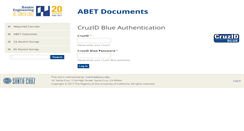 Desktop Screenshot of abet.soe.ucsc.edu