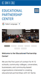 Mobile Screenshot of epc.ucsc.edu