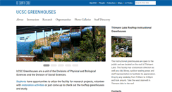 Desktop Screenshot of greenhouse.ucsc.edu
