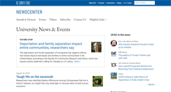 Desktop Screenshot of news.ucsc.edu