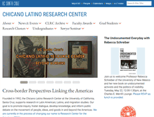 Tablet Screenshot of clrc.ucsc.edu