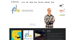 Desktop Screenshot of film.ucsc.edu