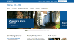 Desktop Screenshot of crown.ucsc.edu
